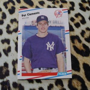 Pat Clements #204 Baseball Card